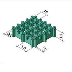 Fiberglass Molded Grating #19